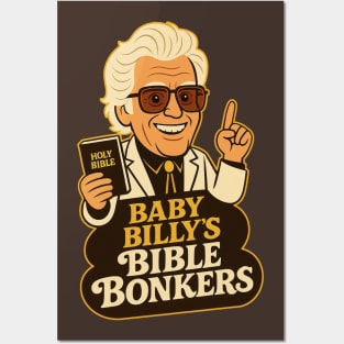 Baby Billy bible bonkers Posters and Art